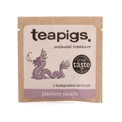 Jasmine Pearls Teapigs- herbata jaśminowa w kopertach
