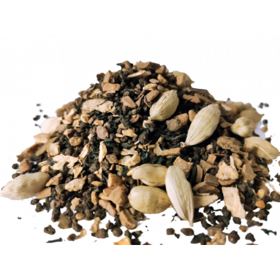 Herbata Chai Tea liściasta czarna z cynamonem i kardamonem. Sklep z herbatą